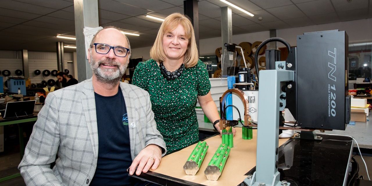 AceOn charging ahead thanks to £10,000 equipment grant