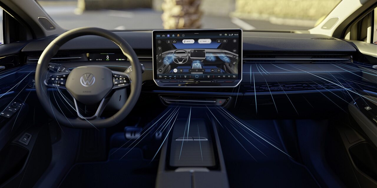New Volkswagen ID.7 with smart air conditioning