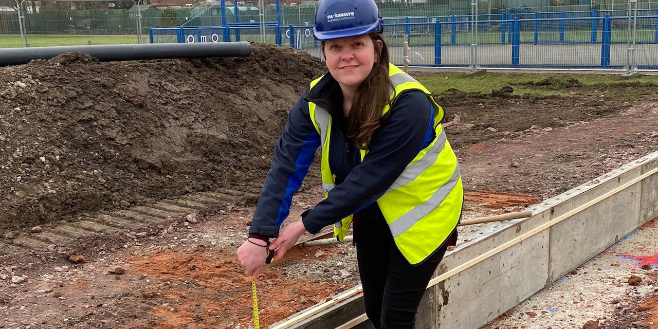 Female construction team to fly the flag at special event