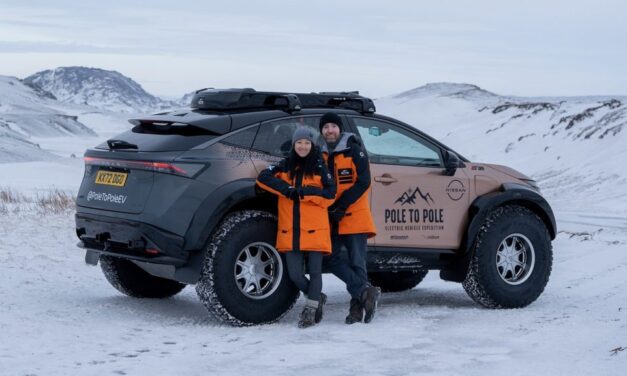 Adventure-ready Nissan Ariya unveiled for epic Pole-to-Pole expedition