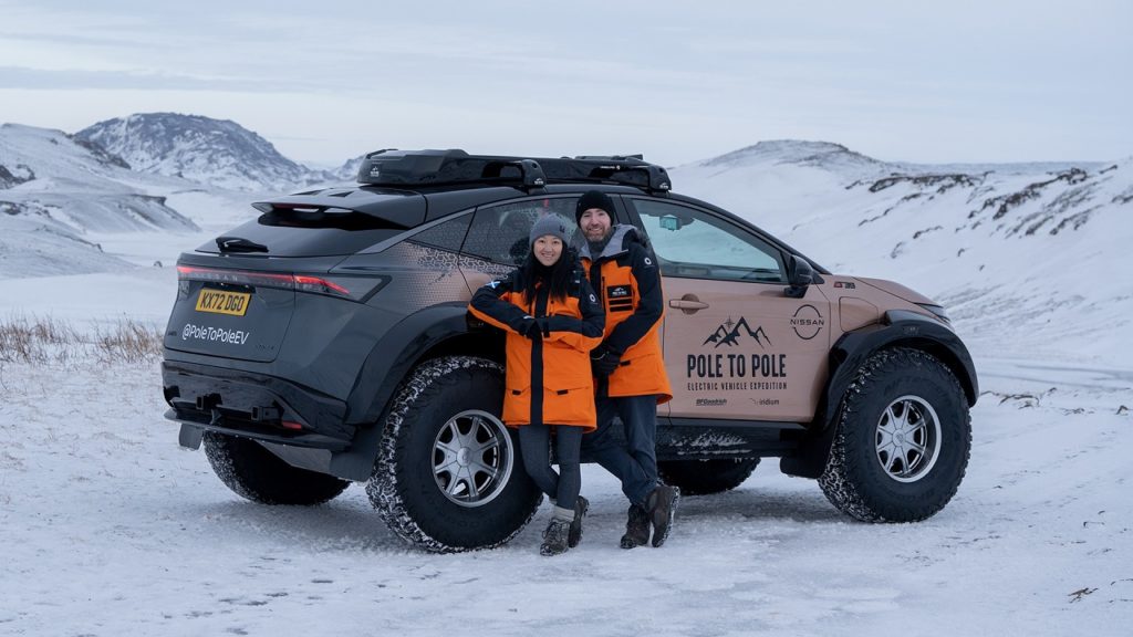 Adventure-ready Nissan Ariya unveiled for epic Pole-to-Pole expedition