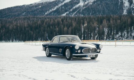 Maserati is back at the I.C.E. in St. Moritz with its Glowing Trident