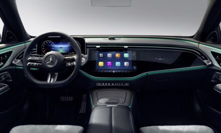 The new E-Class: dimensional concept and interior design