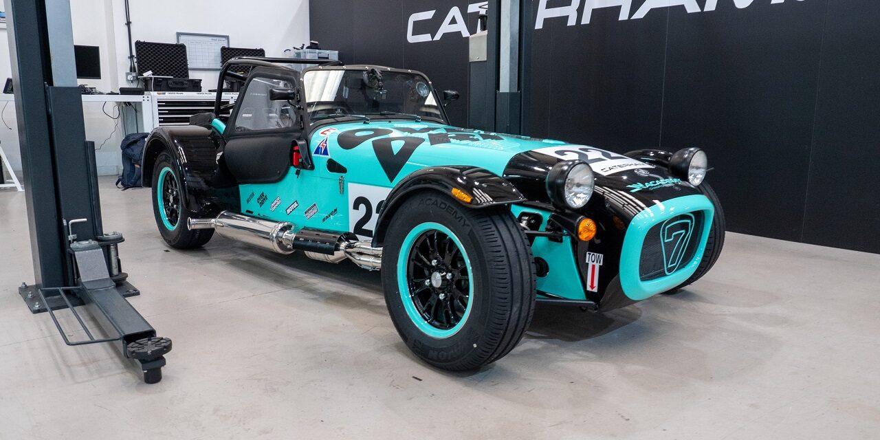 Caterham announces 2023 Academy Championship media partnership with OVERDRIVE