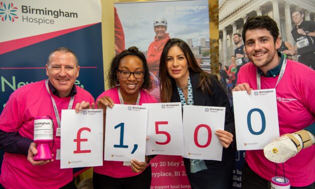 West Midlands hospice receives £1,500 donation from leading housebuilder