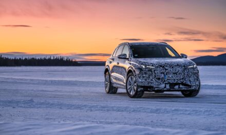 Put through its paces: Audi tests the production-oriented Q6 e-tron prototype in the far north