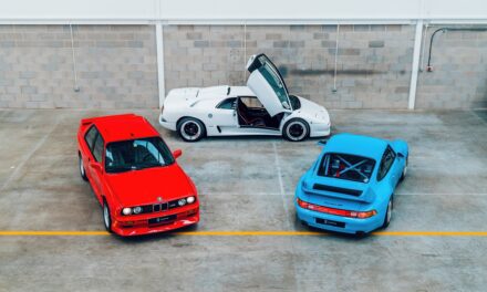A unique collection of automotive unicorns on display with Carhuna