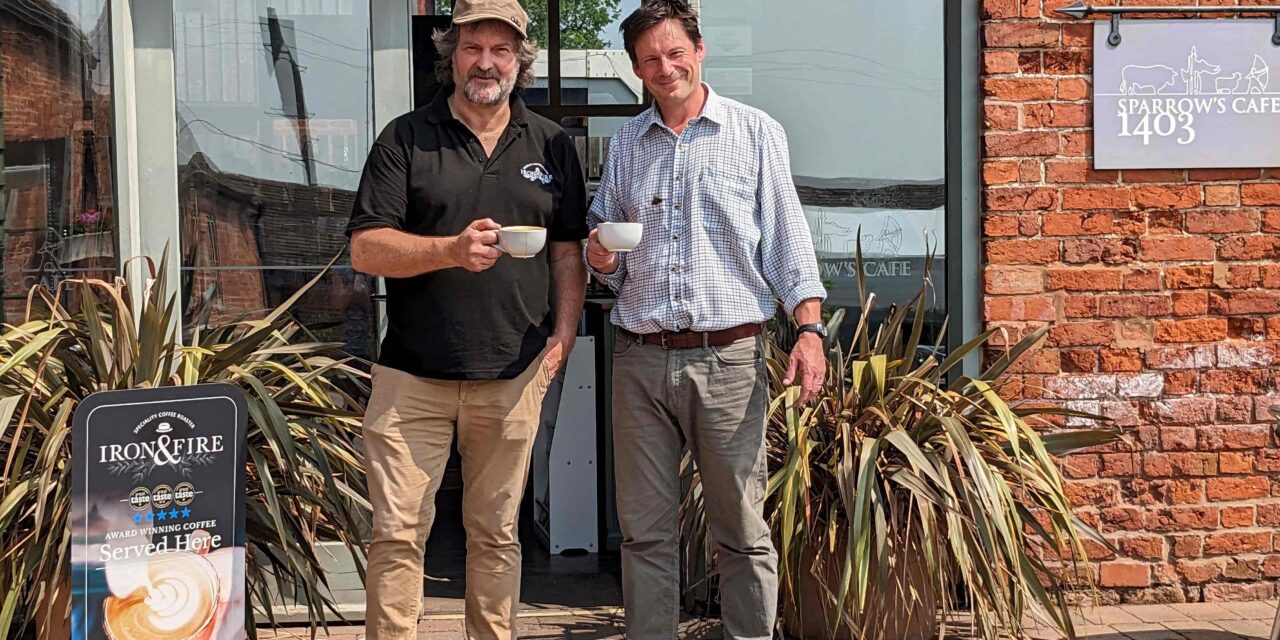 Shrewsbury businesses collaborate to deliver an unforgettable coffee experience