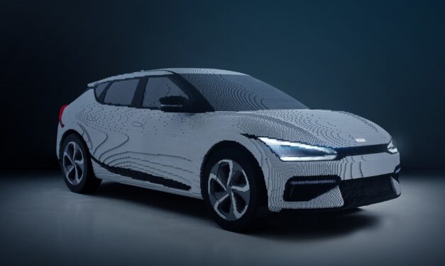 ‘Brick To The Future’: Kia EV6 made of 350,000 LEGO® bricks on show at Milan Design Week