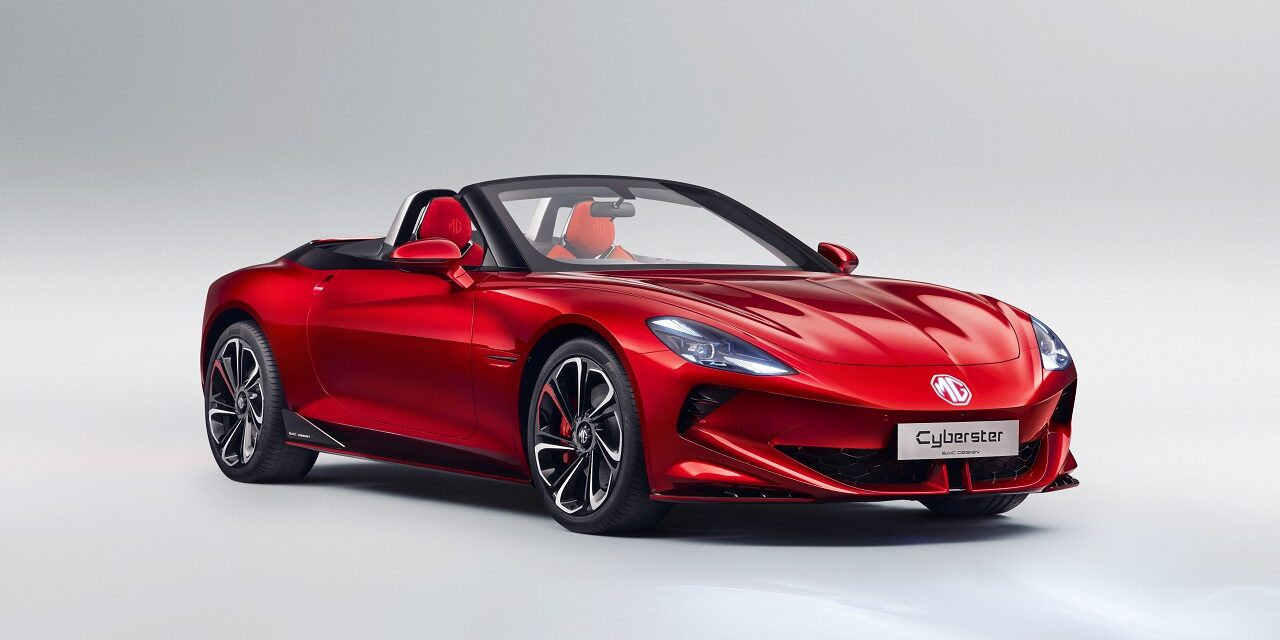 MG Cyberster makes exclusive debut in London
