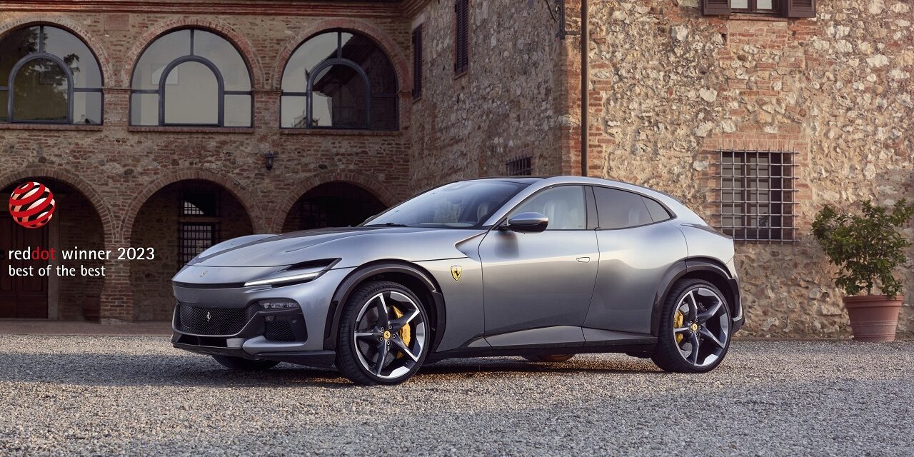 Ferrari Purosangue and Ferrari Vision Gran Turismo named Red Dot: Best of the Best 2023