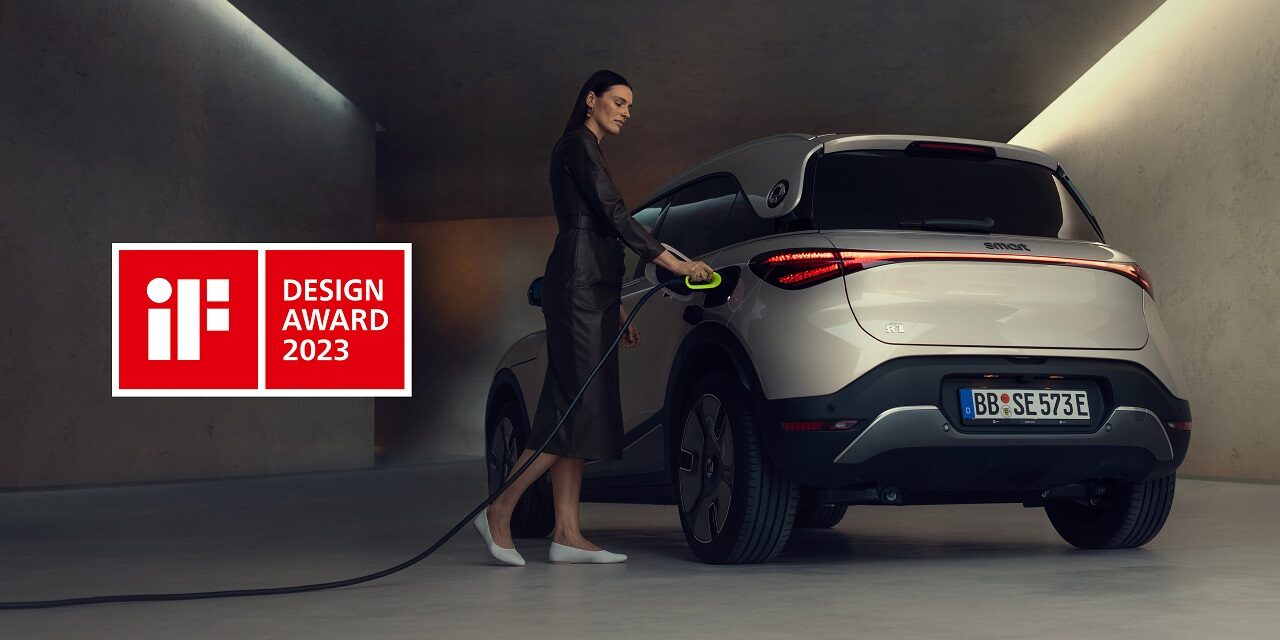 Juries convinced: smart #1 receives Red Dot Award and iF Design Award for outstanding design