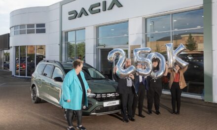 Dacia marks first decade in the UK by selling its quarter of a millionth car
