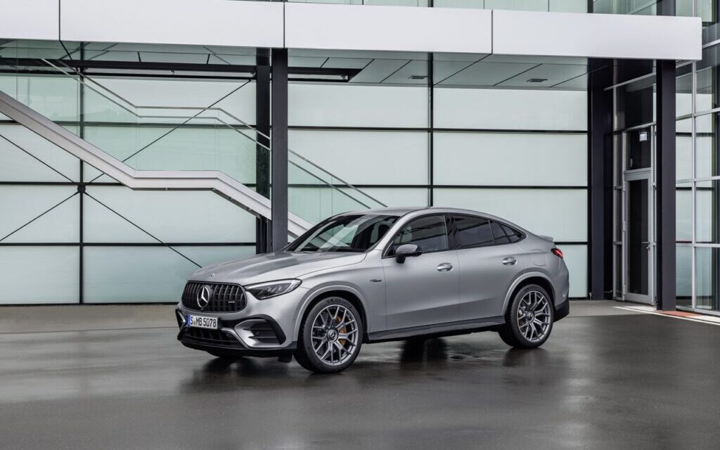 The new Mercedes-AMG GLC Coupé: Stylish design meets sporty driving dynamics