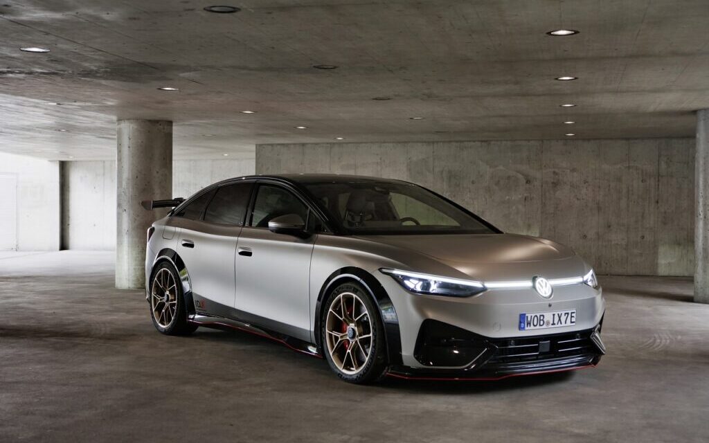 Volkswagen presents the concept car ID.X Performance in Locarno