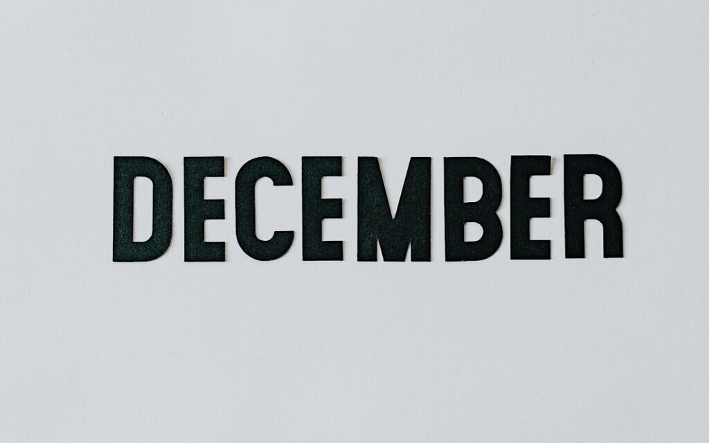 Advent Calendar – 1st December 2023