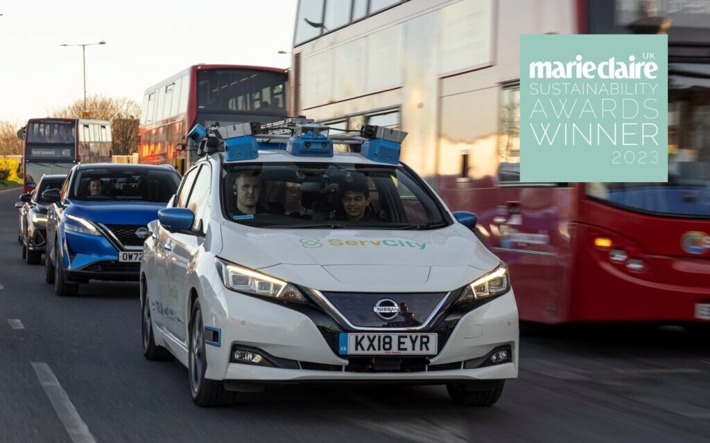 ServCity vehicle research project wins Sustainability Award from Marie Claire UK
