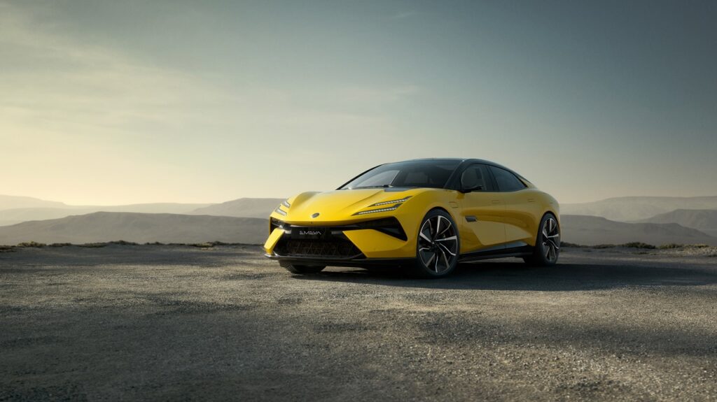 Lotus unveils Emeya, its first hyper-GT