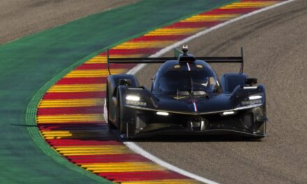 The Alpine A424 continues its development at Aragon