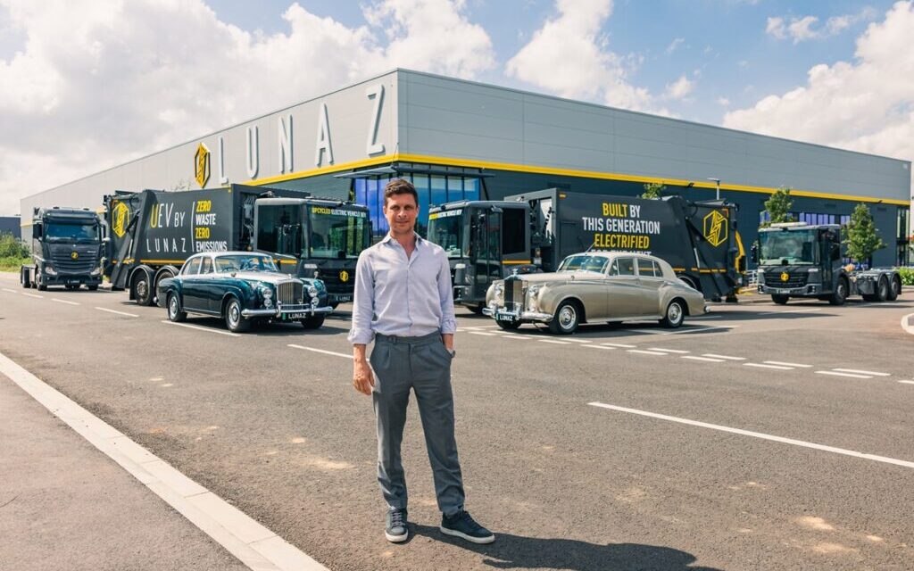 David Lorenz, Lunaz founder and CEO recognised among the UK’s Top 50 Most Ambitious Business Leaders for 2023