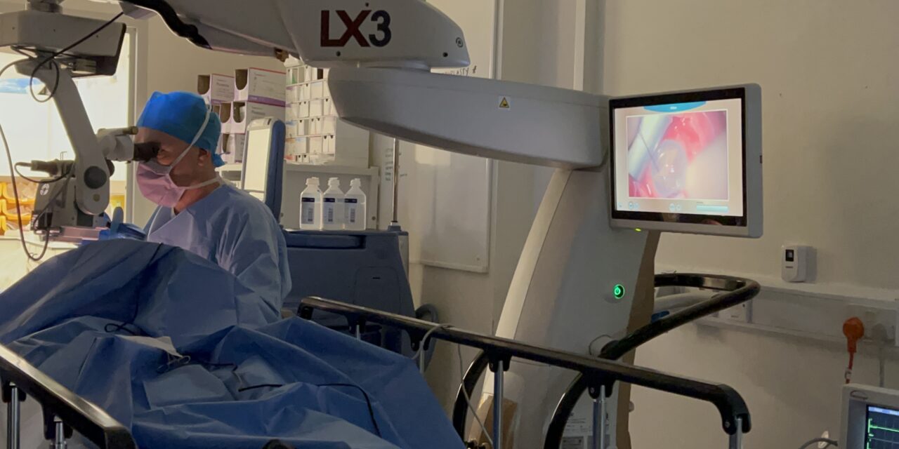 Sight-saving surgery procedure a success at Midland Eye