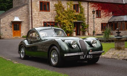 Racing legend Patsy Burt’s Jaguar XK120 speeds to Buxton auction