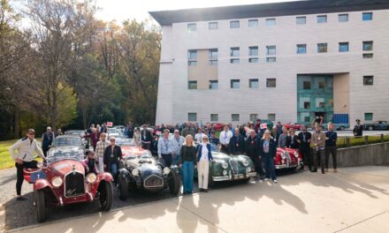 To Shawn and Leanne Till in a 1931 Alfa Romeo 6C 1750 GS The 1000 MIGLIA WARM UP USA 2023