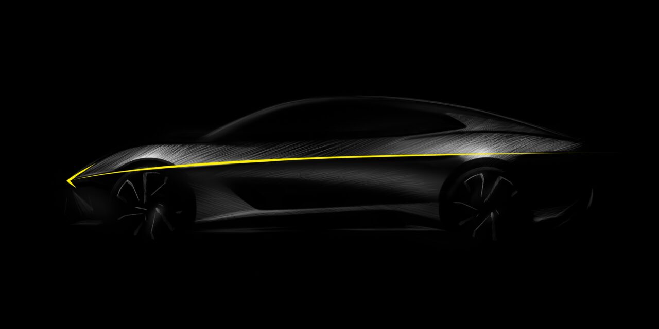 A single line: design origin of the Lotus Emeya hyper-GT