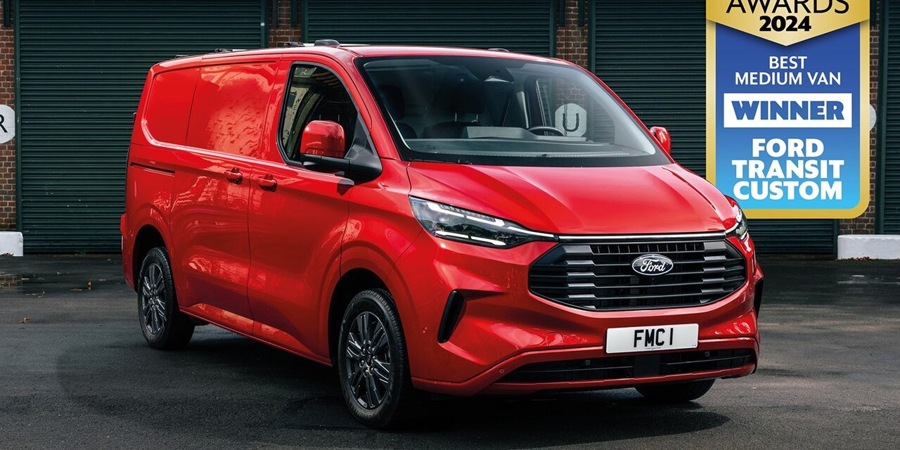 Ford Transit Custom is the Parkers Commercial Vehicle of The Year 2024