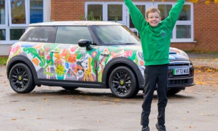 Nine-year-old creates Car of the Future after winning nationwide MINI Minds… competition