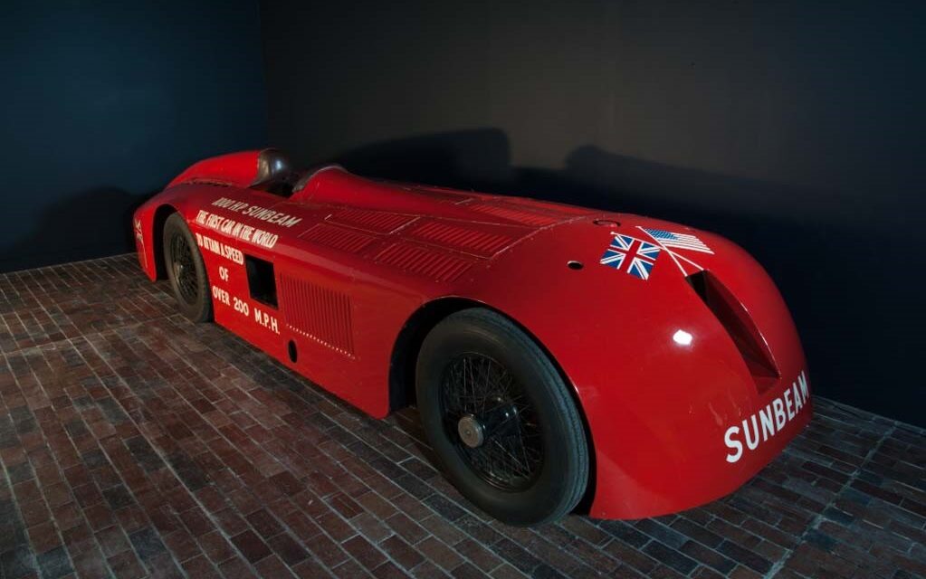Land Speed Sunbeam 1000 hp restoration reaches fundraising milestone at National Motor Museum