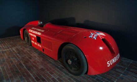 Land Speed Sunbeam 1000 hp restoration reaches fundraising milestone at National Motor Museum