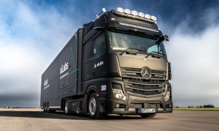 Matt black Mercedes-Benz Actros is Xpression’s shining star
