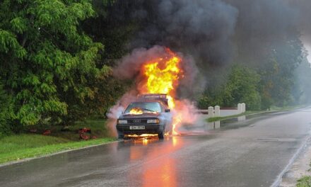 What to Do If Your Vehicle Catches Fire & How to Avoid Fines