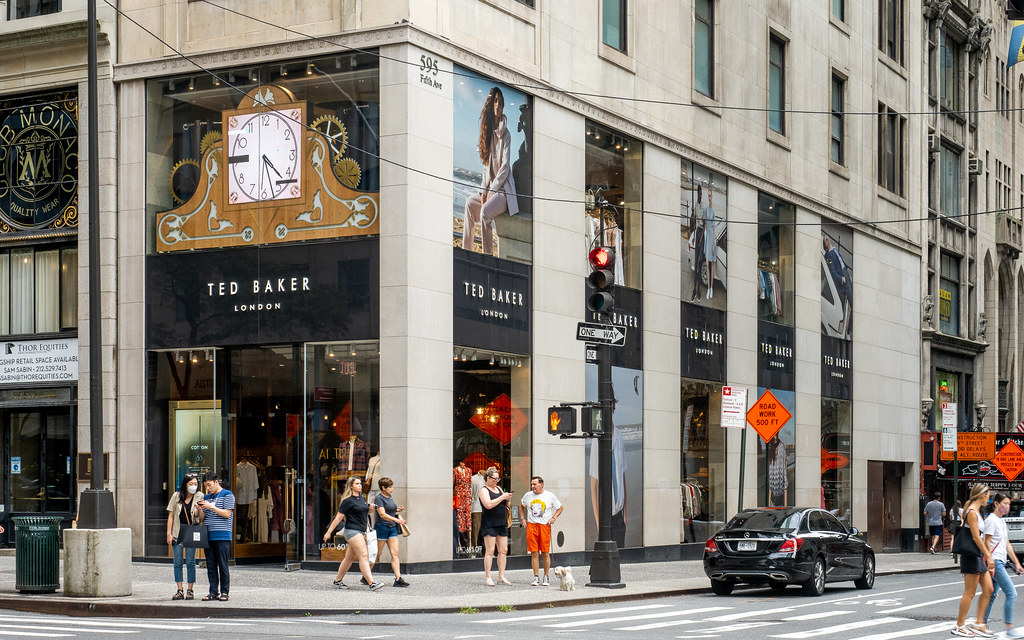 How famous is the Ted Baker Fashion Brand