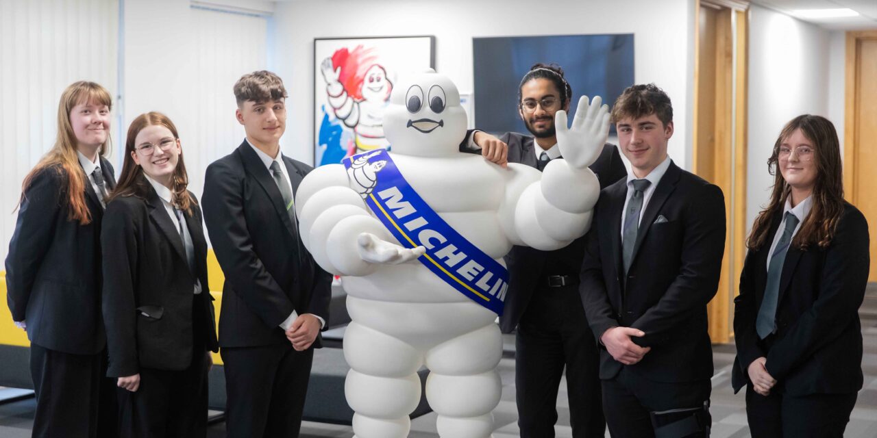Michelin lends support for pupils’ business pitch in Young Enterprise initiative