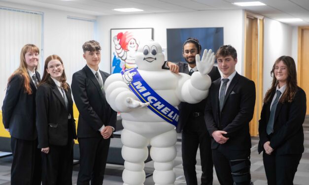 Michelin lends support for pupils’ business pitch in Young Enterprise initiative