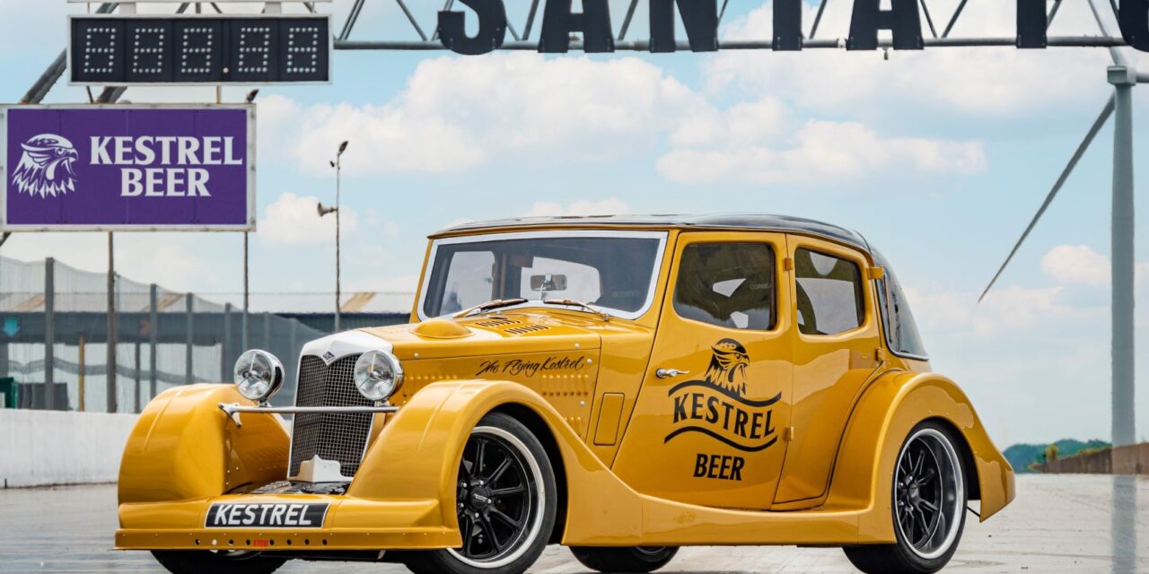 Kestrel Beer continues Santa Pod Lane sponsorship with two year agreement