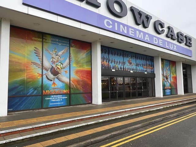 Hollywood Monster’s eco-signage gets screen debut at Nottingham cinema