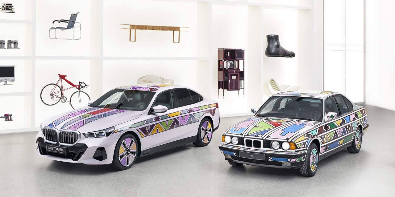 Art meets innovation: The BMW i5 Flow NOSTOKANA