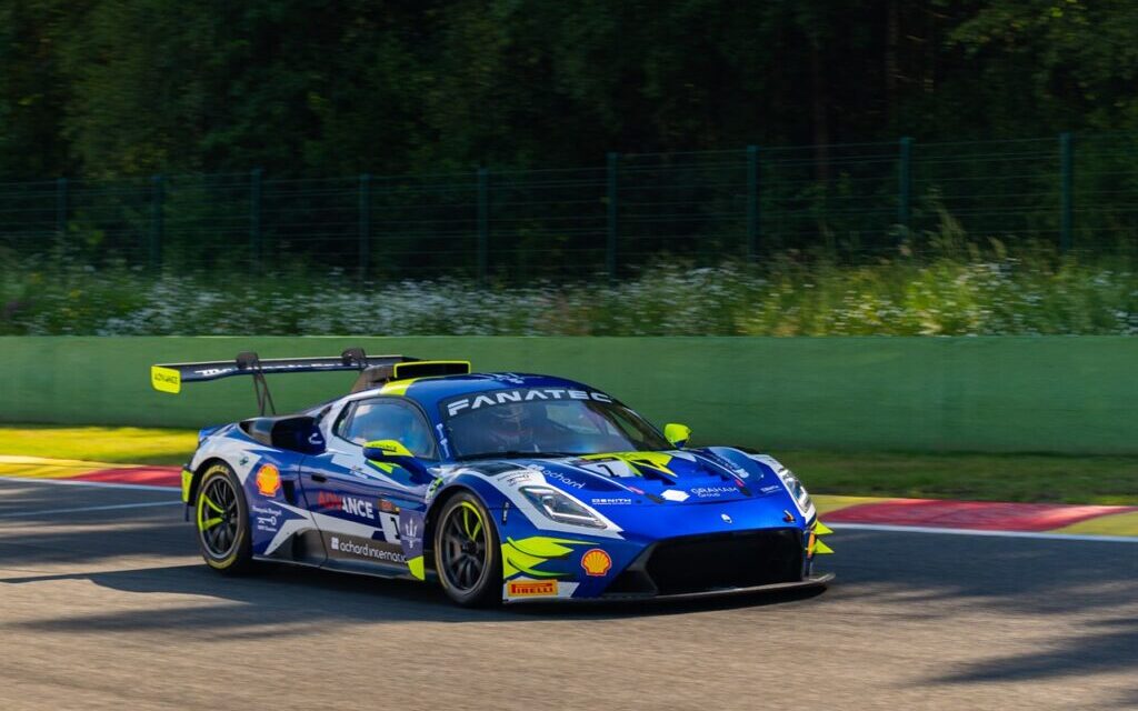 One-two finish for Maserati in Race 1 of Fanatec GT2 European Series round 3, Spa