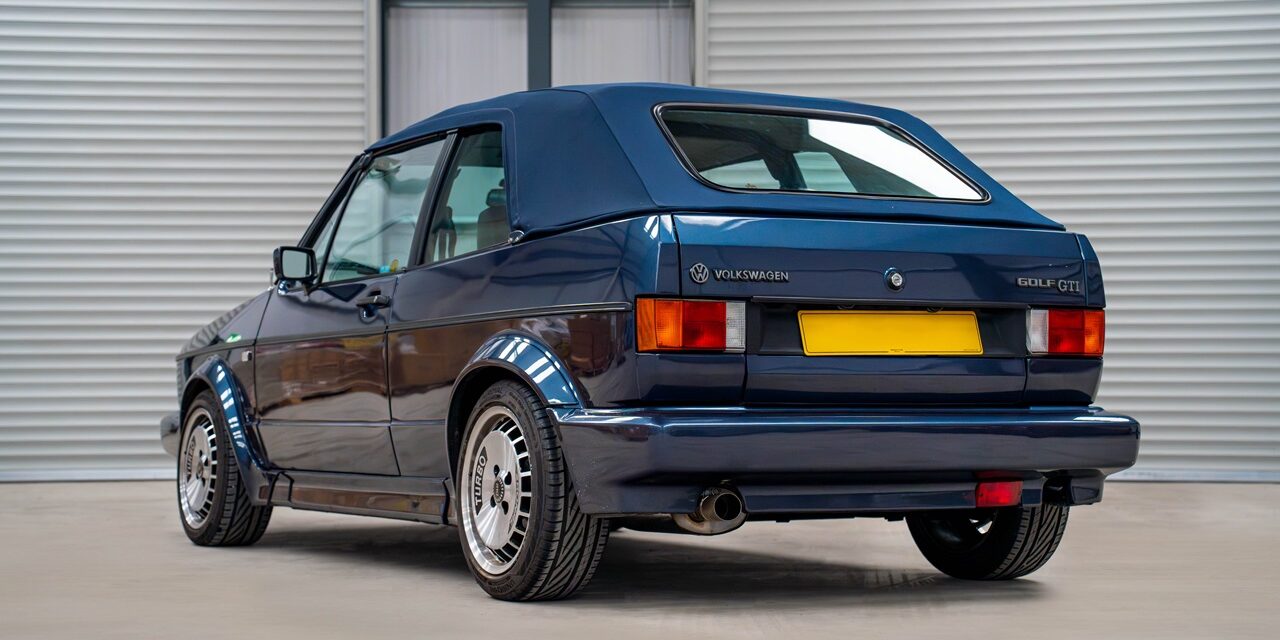 VW Golf Mk1 Cabriolet leads new remastered Milltek Classic exhaust range