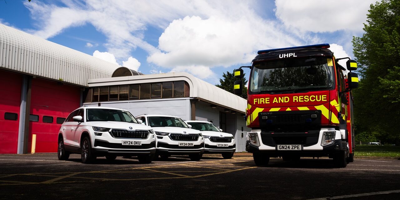 Hampshire and Isle of Wight Fire and Rescue service expands its fleet with the Škoda Kodiaq
