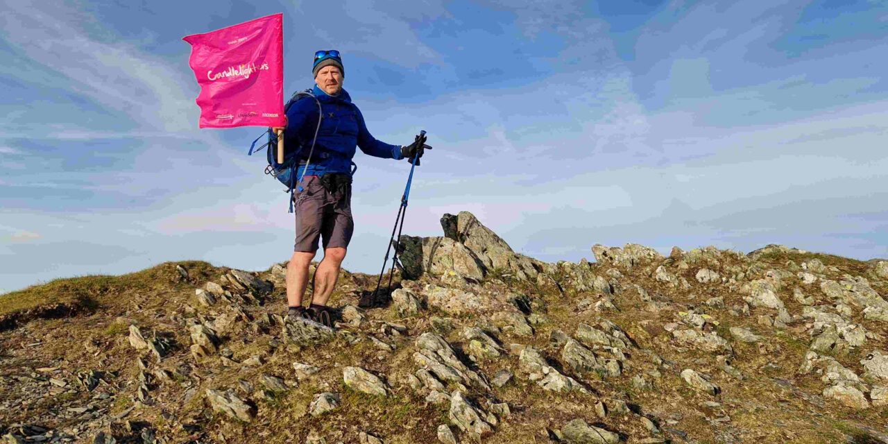 Ascensor MD completes Welsh 3000s 15 Summit Challenge to raise £3,000 for children’s cancer charity Candlelighters.