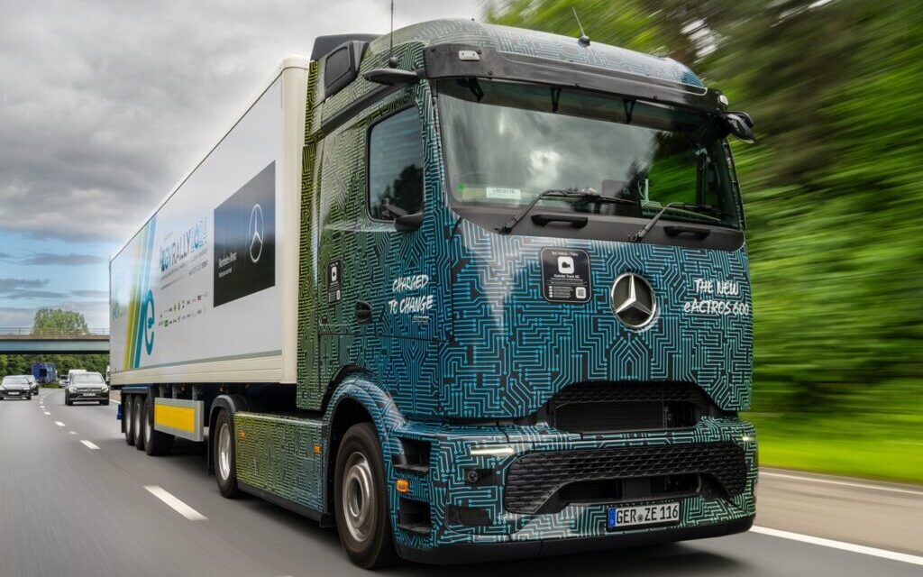 Mercedes-Benz eActros 600 completes EV Rally tour around the A-Z of Britain