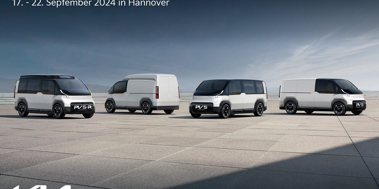 European premiere for Kia PBV at IAA Transportation 2024 in Hanover