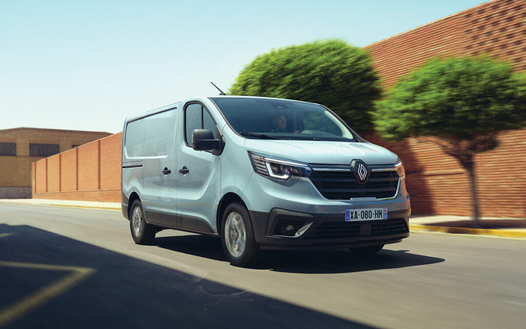 New Renault Trafic E-Tech 100% electric available to order now priced from £34,500 + VAT