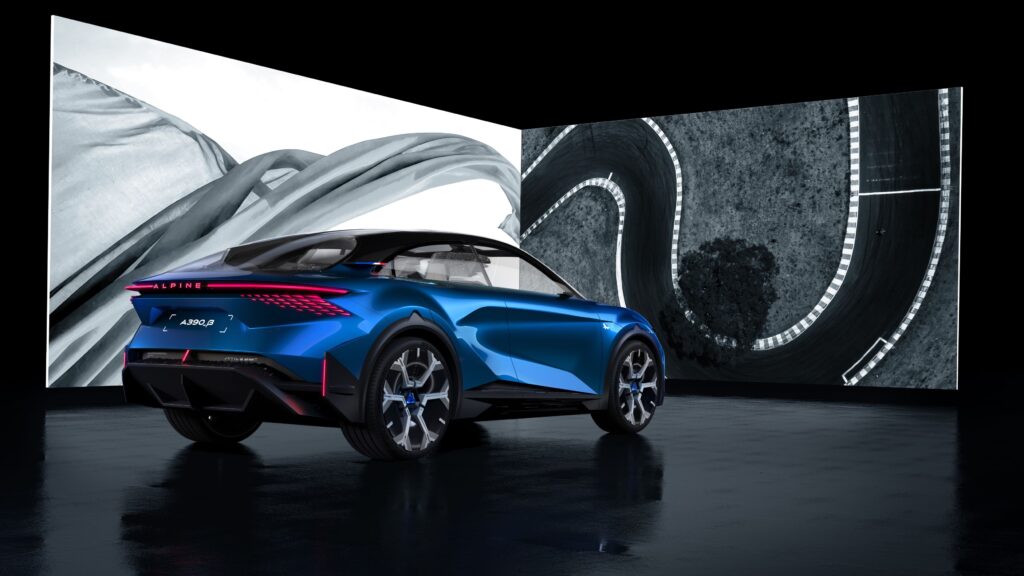 A390_β, the new Alpine Sport Fastback Silhouette