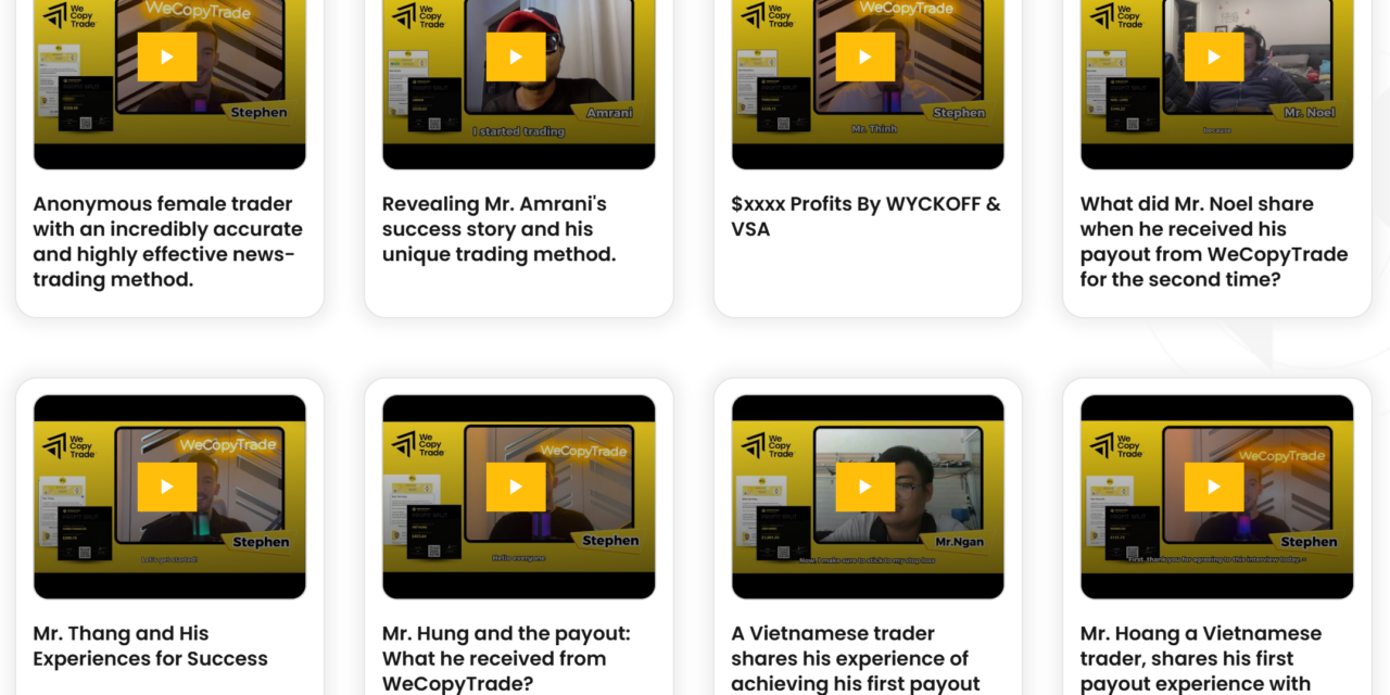 Empowering Traders: How WeMasterTrade and WeCopyTrade Fuel Success