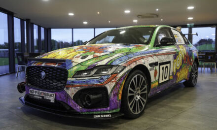 Race of Remembrance debut for Jaguar XF with Milltek Sport performance exhaust